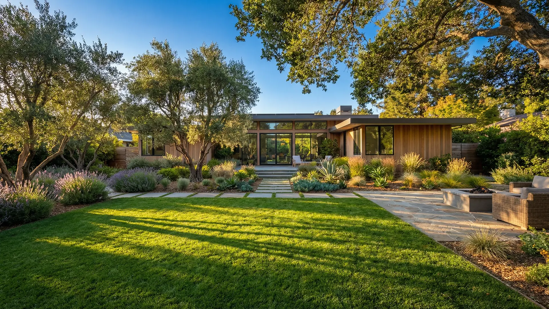 Professionally landscaped garden by Rosales Landscaping Services